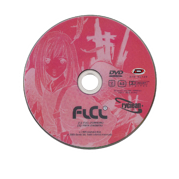 FLCL STICKER PACK – Dryclean